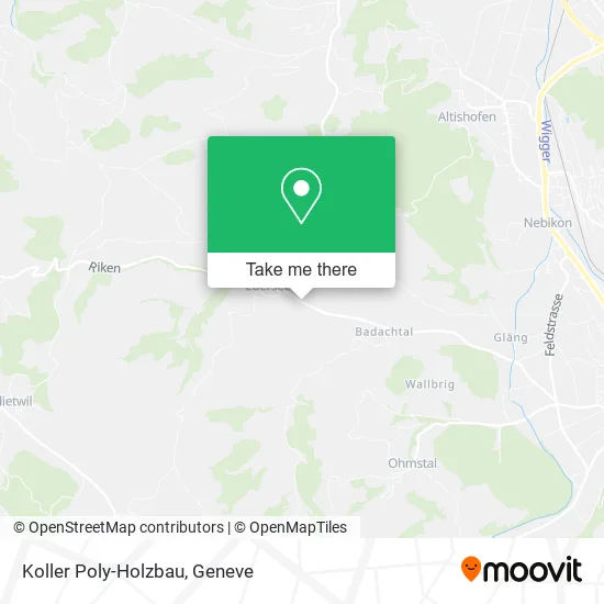 Koller Poly-Holzbau map
