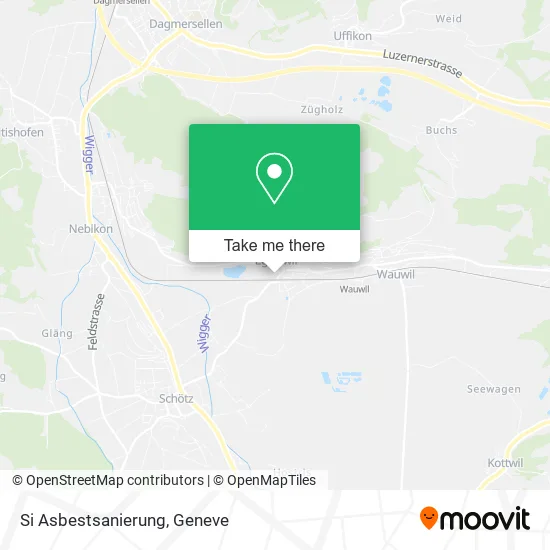 Si Asbestsanierung map