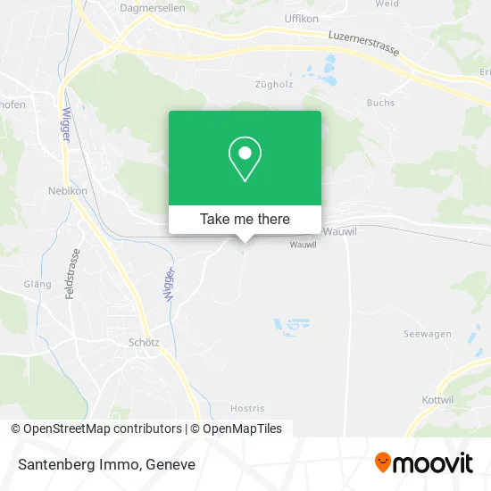 Santenberg Immo map