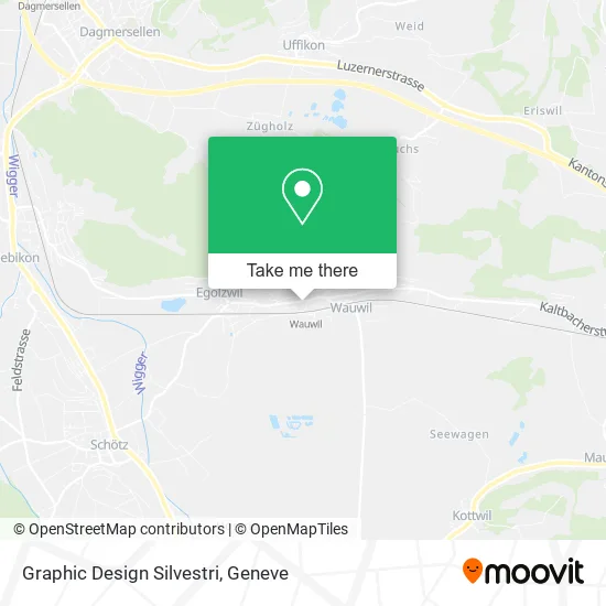 Graphic Design Silvestri map