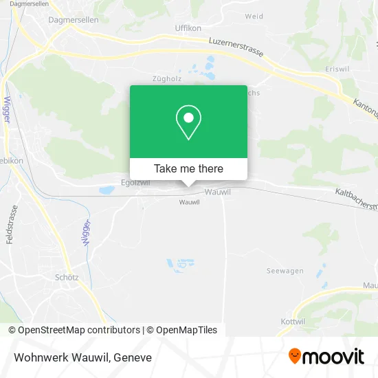 Wohnwerk Wauwil map