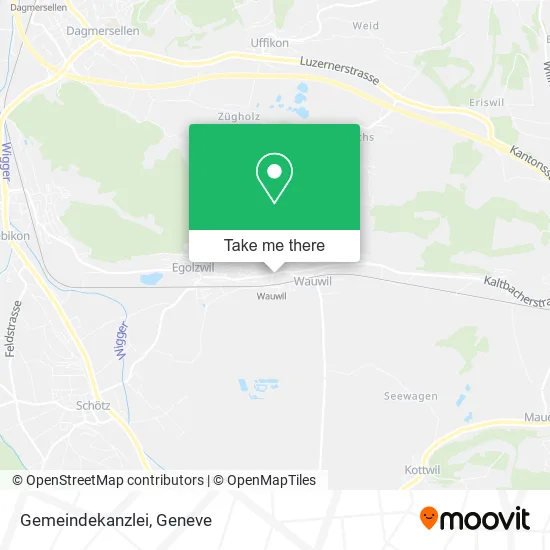 Gemeindekanzlei map