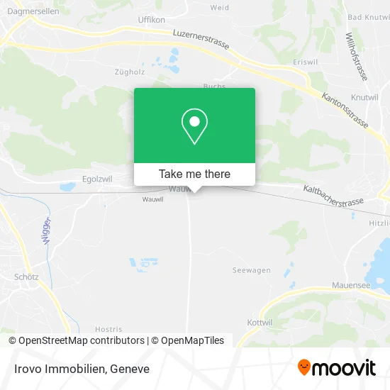 Irovo Immobilien map