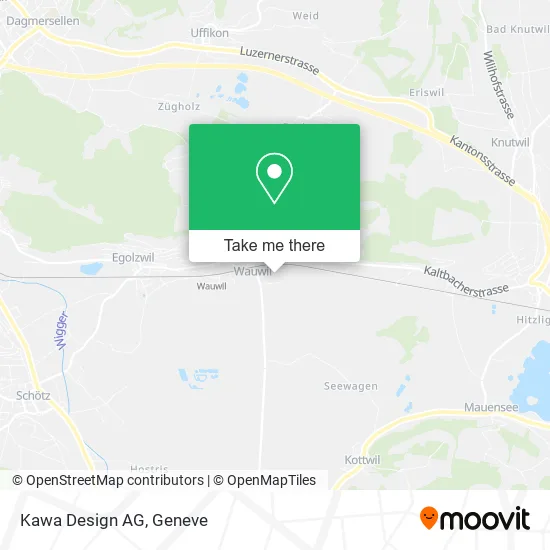 Kawa Design AG map