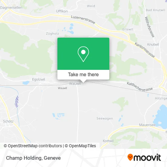 Champ Holding map