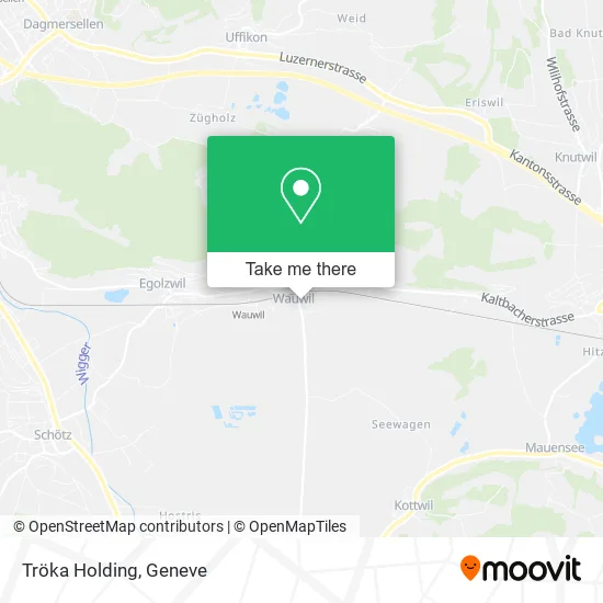Tröka Holding map