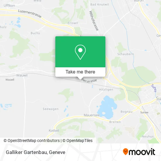 Galliker Gartenbau map