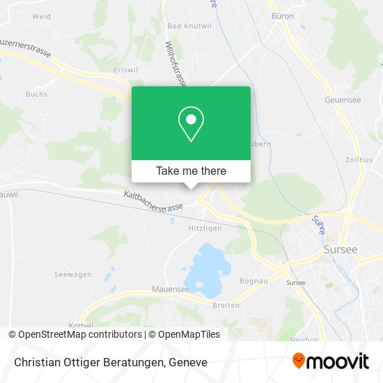 Christian Ottiger Beratungen map