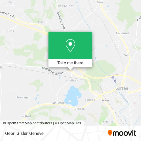 Gebr. Gisler map