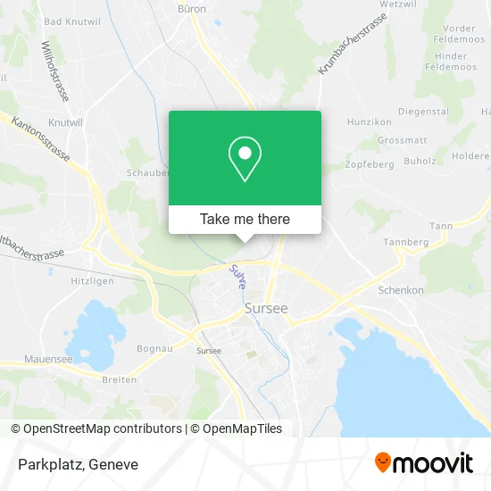 Parkplatz map