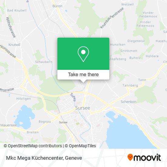Mkc Mega Küchencenter map