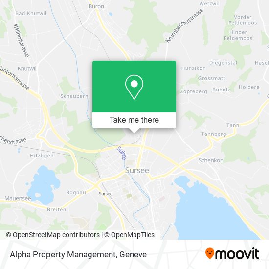 Alpha Property Management map