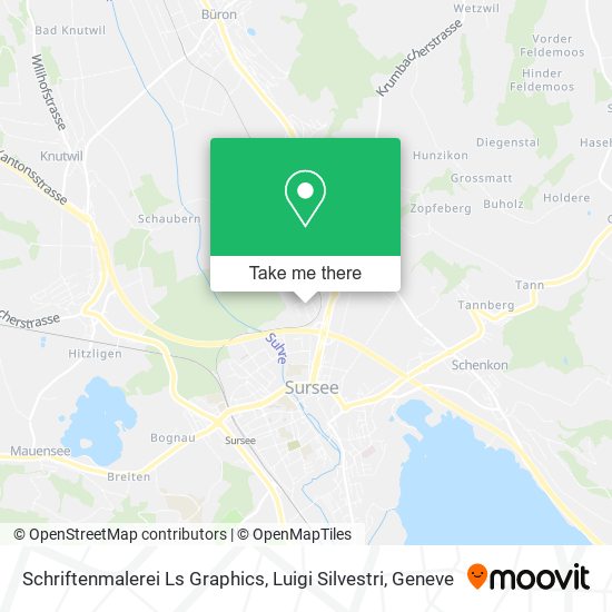 Schriftenmalerei Ls Graphics, Luigi Silvestri map