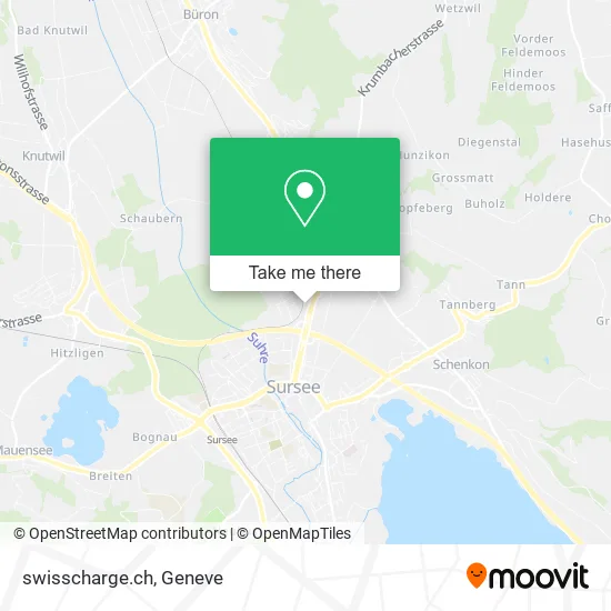 swisscharge.ch map