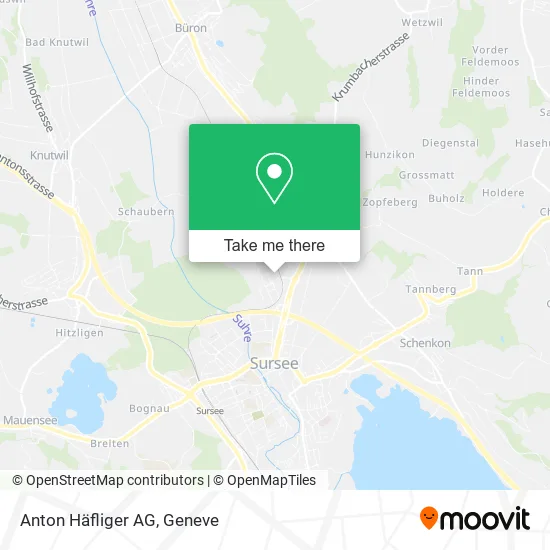 Anton Häfliger AG map