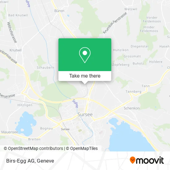Birs-Egg AG map