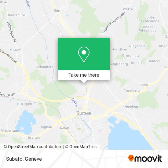 Subafo map