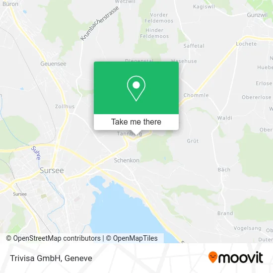 Trivisa GmbH map