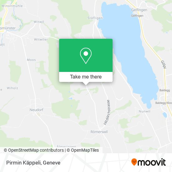 Pirmin Käppeli map