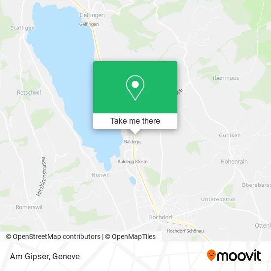 Am Gipser map