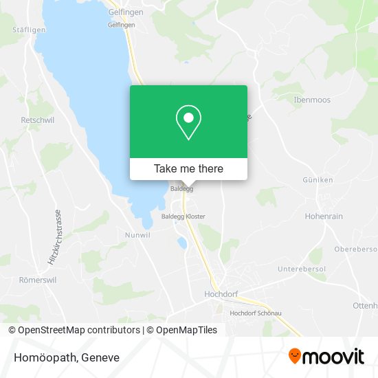 Homöopath map