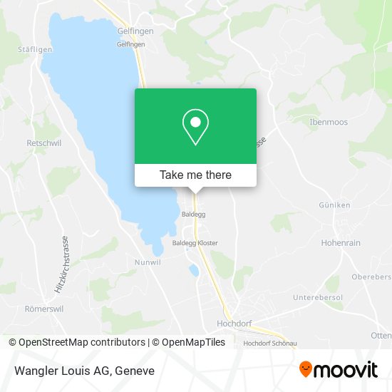 Wangler Louis AG map