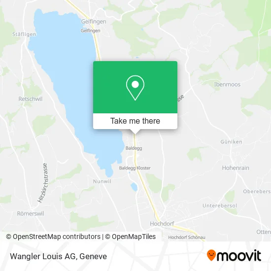 Wangler Louis AG map