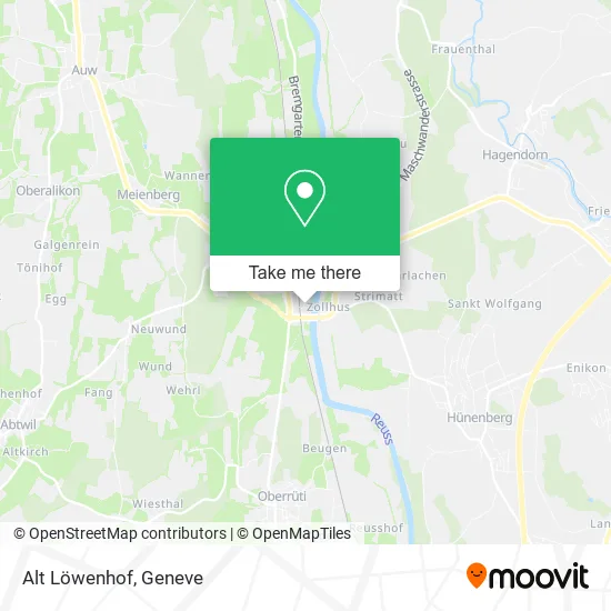 Alt Löwenhof map