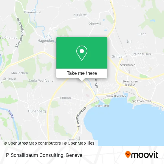 P. Schällibaum Consulting map