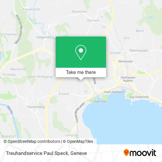 Treuhandservice Paul Speck map