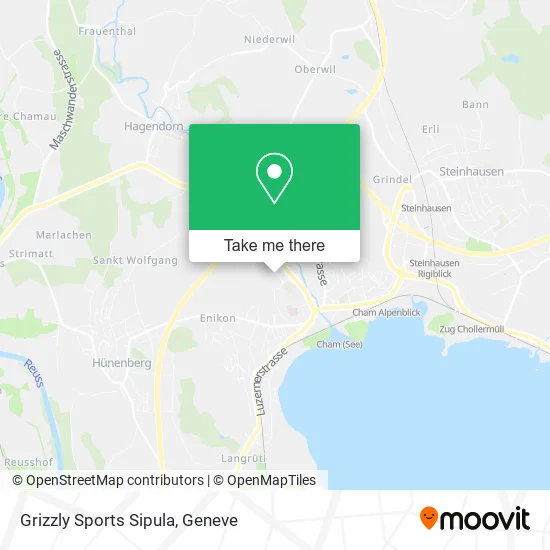 Grizzly Sports Sipula map