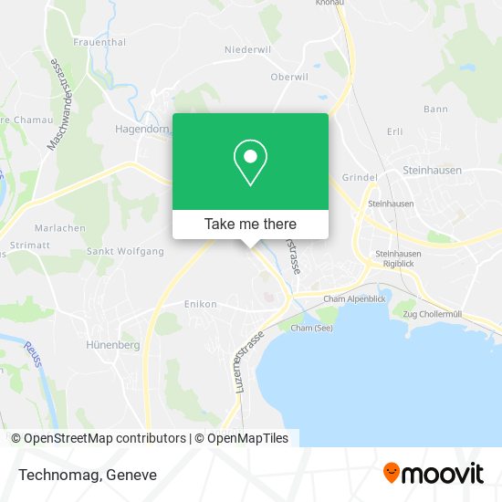 Technomag map