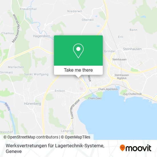 Werksvertretungen für Lagertechnik-Systeme map