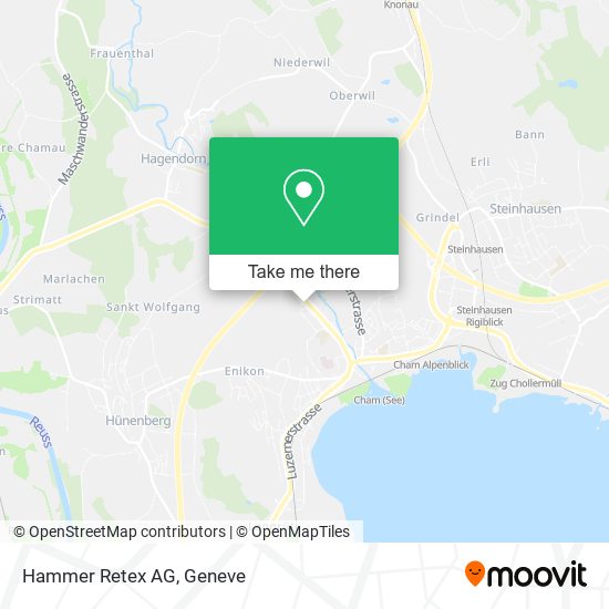 Hammer Retex AG map