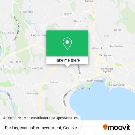 Die Liegenschafter Investment map