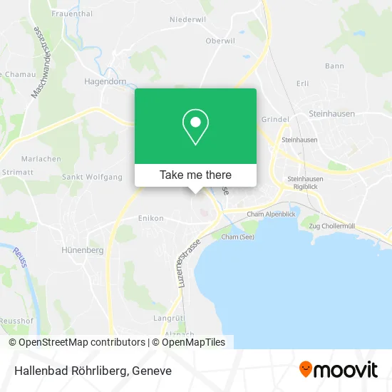 Hallenbad Röhrliberg map