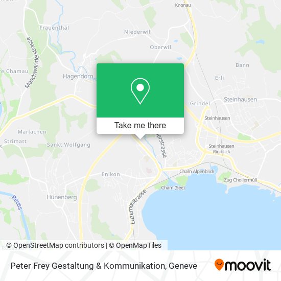 Peter Frey Gestaltung & Kommunikation map