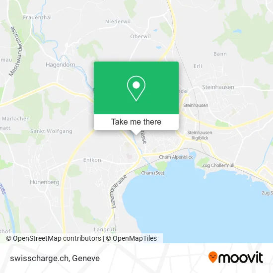 swisscharge.ch map