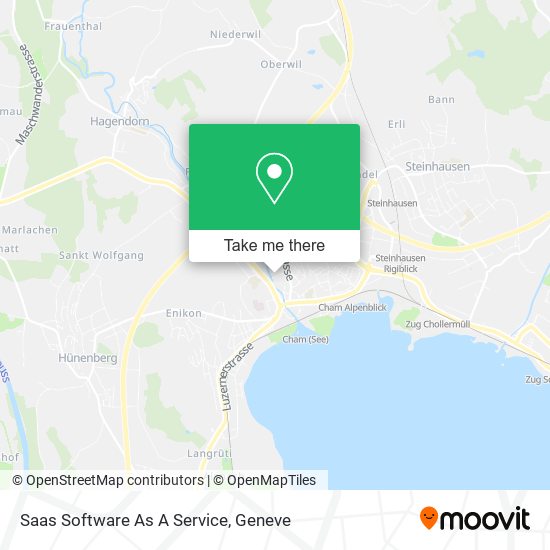 Saas Software As A Service map