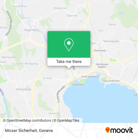 Moser Sicherheit map