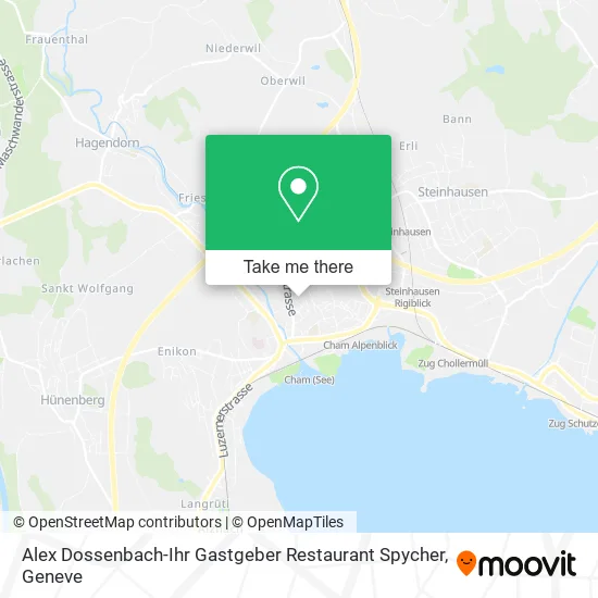 Alex Dossenbach-Ihr Gastgeber Restaurant Spycher map