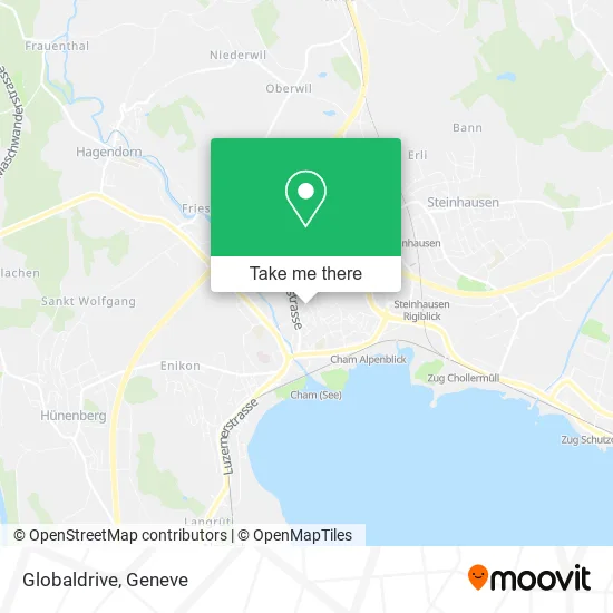 Globaldrive map