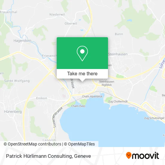 Patrick Hürlimann Consulting map
