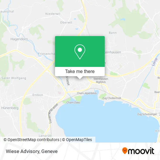 Wiese Advisory map