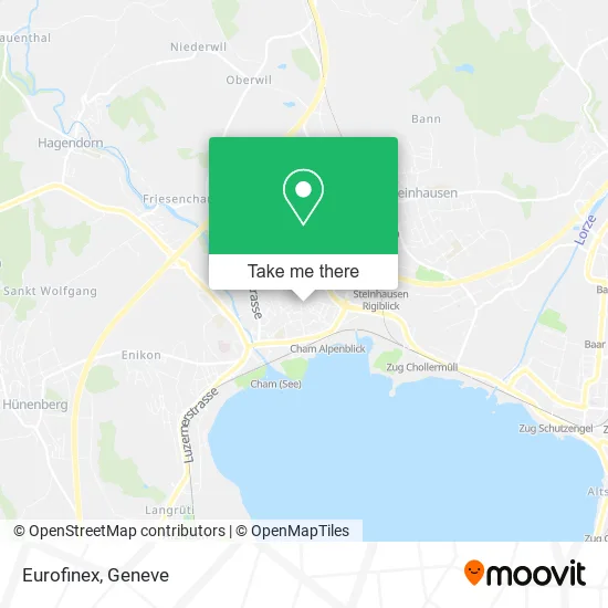 Eurofinex map