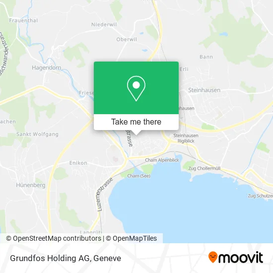 Grundfos Holding AG map
