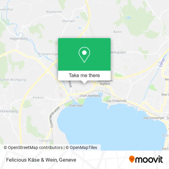 Felicious Käse & Wein map