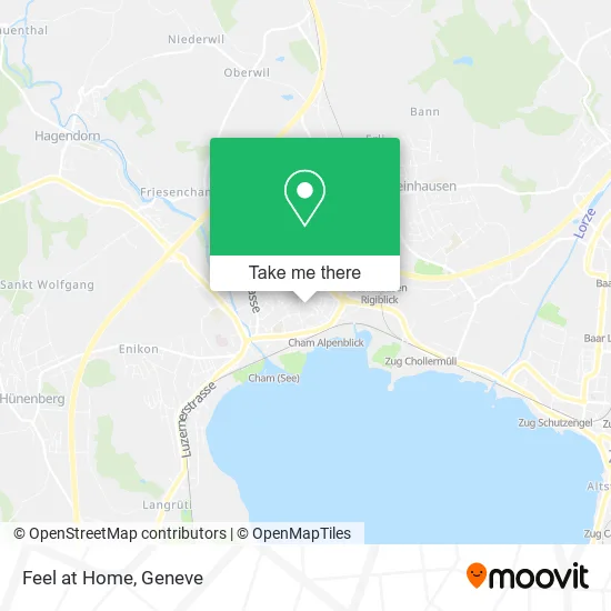 Feel at Home map