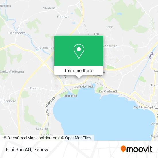 Erni Bau AG map