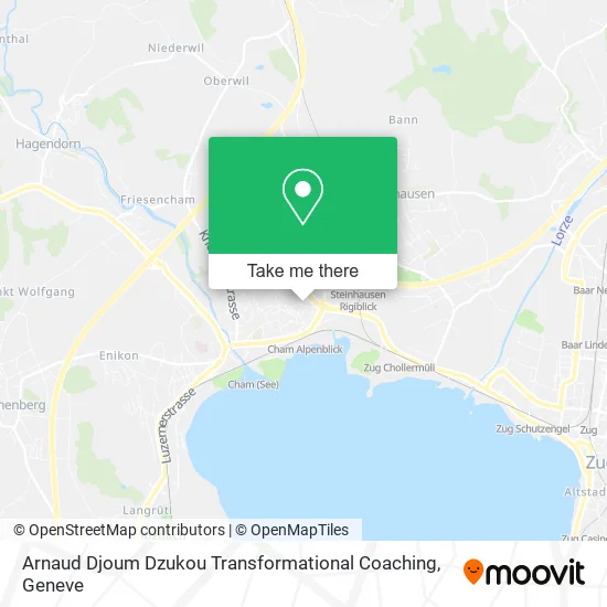 Arnaud Djoum Dzukou Transformational Coaching map
